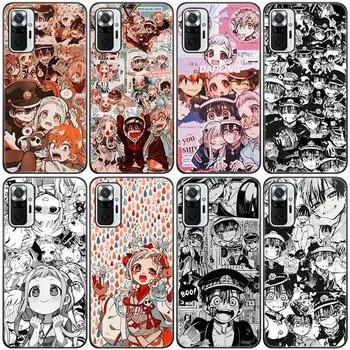 Чехол с аниме Jibaku Shounen Hanako kun для Xiaomi Redmi Note 11 10 9 8 Pro 11T 10T 10S 9S 8T 9 9A 9C 9T, черный чехол, чехол Redmi 8