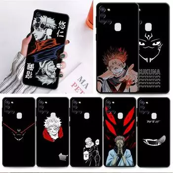 Чехол с аниме Jujutsu Kaisen Ryomen Sukuna Itadori Yuji для Samsung Galaxy M51 M12 M33 M32 5g M13 M31 M52 M22 M23 M30s Samsung M30s