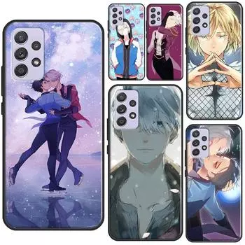 Чехол с аниме «Юрий на льду» для Samsung A51 A71 A50 A70 A41 A31 A11 A10 A52S A21S A12 A22 A32 A42 A52 A72 Samsung A10