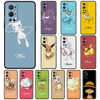 Чехол с аниме Pokemon 1 для OnePlus 10 9 8 7 Pro 9R 8T 7T Nord 2 5G Z N100 N10 CE, силиконовый чехол для телефона, роскошный мягкий чехол, Чехлы OnePlus Nord N100