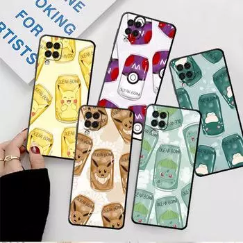 Чехол с аниме «Покемон» для Samsung Galaxy A52 A12 A51 A32 A21s A71 A53 A13 A32 A72 A31 A33 A22 A03 A41, чехол для телефона Samsung A52 4G(5G)