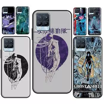 Чехол с аниме «Призрак в доспехах» для Realme 8 Pro 8i GT Master GT Neo 2 C21, задняя крышка для OnePlus Nord 2 8T 9R 9 Pro Realme GT Master 5G
