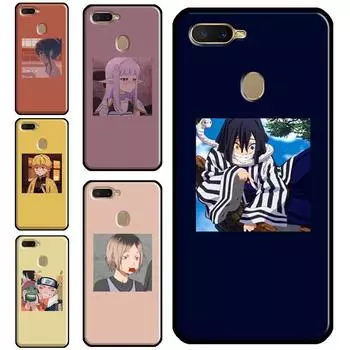Чехол с аниме-значками для OPPO A74 A54 A94, чехол для OPPO A31 A53 A53S A5 A9 2020 A5S A15 A83 A91 A52 A72 OPPO A3S
