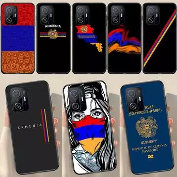 Чехол с армянским флагом Армении для POCO X5 X3 F5 Pro X4 F4 GT M5s C40 F3 для Xiaomi 13 Lite 12 11T 12T Pro 12X POCO F4 GT