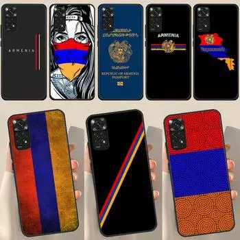 Чехол с армянским флагом Армении для Redmi Note 12 Pro Plus, чехол для Redmi Note 10 8 9 11 Pro 12S 11S 10S 9S 9C 10C 12C Redmi Note 12 Pro 5G