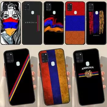 Чехол с армянским флагом Армении для Samsung Galaxy A34 A54 A14 A53 A13 A51 A71 A50 A12 A22 A32 A52 A72, чехол для телефона Samsung A41
