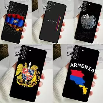 Чехол с армянским флагом для Samsung Galaxy S24 S23 Ultra S22 S20 FE S21 FE Note 10 20 S8 S9 S10 Plus Galaxy S22 Plus