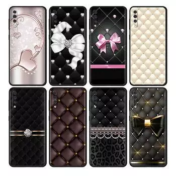 Чехол с бантом «Любовь» для Samsung Galaxy A50 A70 M52 A30 A20s A20e A10 A40 A10s M51 M31 M30s M13 5G, черный чехол для телефона Samsung A60