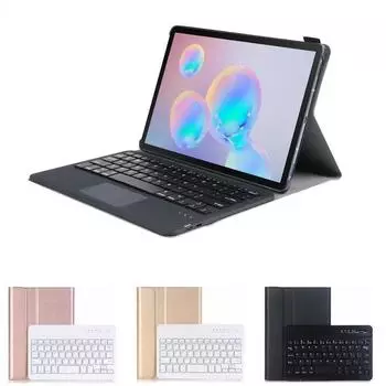 Чехол с беспроводной клавиатурой для Samsung Galaxy Tab S7 Plus 12,4 см T975 T970, чехол для Tab S7 11 дюймов T875 A8 A7 S6 Lite 10,4 Funda Coque A7 Lite 8.7 T225