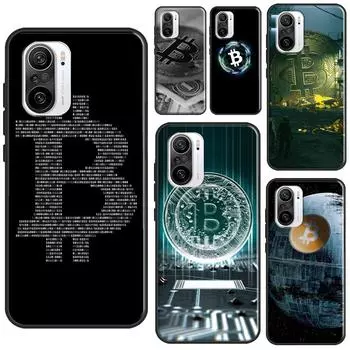 Чехол с биткойнами для POCO M3 M4 F1 F2 F3 X4 GT X3 Pro, чехол для Xiaomi 11T 10T 12 Pro 12X Mi 11 Lite Mi 9T (9T Pro)