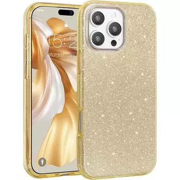 Чехол с блестками для iPhone 16 Pro Max 15 Plus 14 13 Mini 12 11 X Xs Xr Se 2022 2020 7 8 6 6S 16Pro 16Plus 15Pro для девочек и женщин, аксессуары для телефонов For iPhone 16 красный