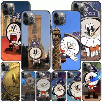 Чехол с часами Honkai Star Rail для Apple iPhone 7 SE 2020 11 12 13 14 X XS XR 15 Pro Max, силиконовый черный мягкий чехол для телефона iPhone 7(SE 2020)