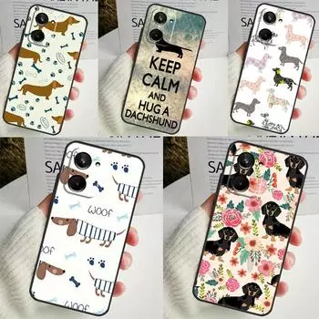 Чехол с цитатами из колбасы и таксы для Realme 9 10 11 12 Pro Plus GT5 GT Neo5 C21Y C25s C30 C31 C33 C35 C51 C53 C55 C67 Realme C30