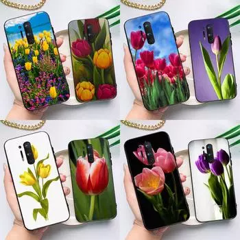Чехол с цветком тюльпана для Oneplus 10T 8T 9R 9RT Ace 11 9 10 Pro, чехол для Oneplus Nord N20 N10 2T CE 2 Lite OnePlus 11