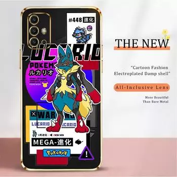 Чехол с цветным покрытием для Motorola G30 G60 G9 Play G8 Power Lite E7 G50 G40 Fusion E6s Edge 20, чехол для телефона с милым покемоном 1, принципиально Moto G Stylus