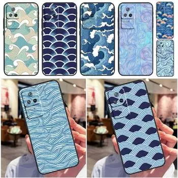 Чехол с цветочной текстурой в японском стиле для Xiaomi 13 11T 12T Pro 12 11 Lite, чехол для POCO M5 M4 Pro F3 F4 GT POCO X3 X4 Pro Xiaomi 13 Pro