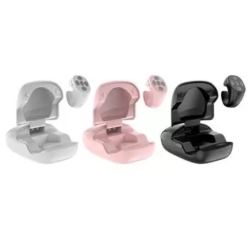 Чехол с дистанционным цифровым зарядным устройством Kindle Page Turner для TIK Tok, кольцо с пультом дистанционного управления, Bluetooth-совместимый 5.3, для iPhone iPad розовый