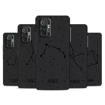 Чехол с двенадцатью созвездиями для Xiaomi Redmi Note 11 9S 10 9 8 7 9A 9C 9i K40 8T 10C 9T K50, силиконовый чехол для телефона Redmi Note 11 Pro