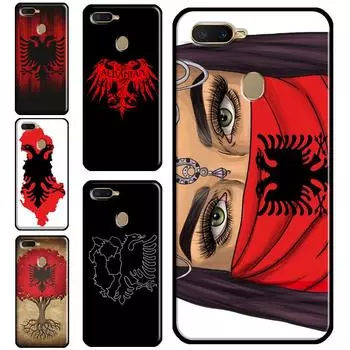 Чехол с флагом Албании для OPPO A74 A54 A94, чехол для OPPO A31 A53 A53S A5 A9 2020 A5S A15 A83 A91 A52 A72 OPPO A3S