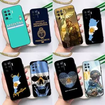 Чехол с флагом Аргентины для OPPO Find X5 X3 Lite Pro A15 A16 A52 A72 A5 A9 A31 A53 A83 A93 A54 A74 A94, чехол Find X5 Lite