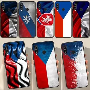 Чехол с флагом Чешской Республики для Huawei Honor 50 P20 P30 P40 P50 Pro Lite P Smart Z 2019 2021 Nova 5T Чехол для телефона Huawei P40 Pro