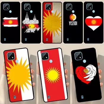 Чехол с флагом езидов для Realme 9 Pro Plus 8 8i 9i C35 GT Neo 2 Чехол для OnePlus 10 9 Pro Nord2 8T 9R 10R Realme C35