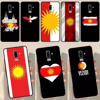 Чехол с флагом езидов для Samsung Galaxy J4 J6 Plus 2018 A6 A7 A8 A9 J8 J1 2016 A3 A5 J3 J7 J5 2017 чехол J2 Prime - G532