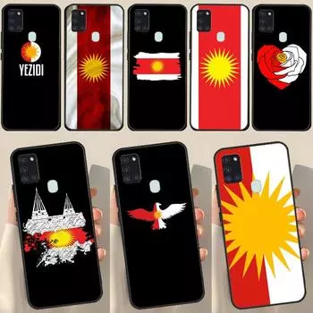 Чехол с флагом езидов для Samsung Galaxy A34 A54 A14 A12 A52 A22 A32 A42 A72 A13 A33 A53 A50 A51 A71 Coque Samsung A42 5G