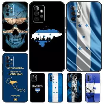 Чехол с флагом Гондураса для Samsung Galaxy A14 A24 A34 A54 A51 A71 A13 A23 A33 A53 A12 A22 A32 A42 A52 Samsung A21S