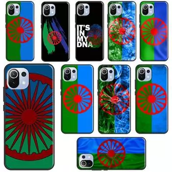 Чехол с флагом Gypsy Romani Roma для POCO F3 F2 F1 M3 M4 X4 GT X3 Pro, чехол для телефона Xiaomi 12 10T 11T Pro Mi 11 Lite Mi 9T (9T Pro)