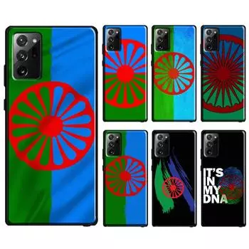 Чехол с флагом Gypsy Romani Roma для Samsung Galaxy S20 FE S22 S21 Ultra Note 20 Note 10 S8 S9 S10 Plus, чехол для телефона Galaxy S8