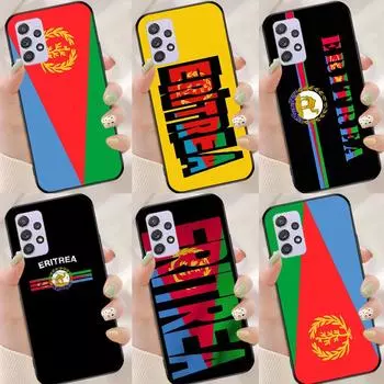 Чехол с флагом Эритреи для Samsung A51 A71 A52 A72 A40 A50 A70 A20e A21S A03S A12 A32 A42, чехол для телефона Samsung A10