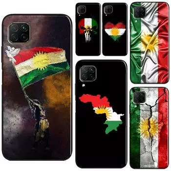 Чехол с флагом Курдистана для Huawei P30 Pro P20 P40 Mate 20 Lite P Smart 2021 2019 Nova 5T Honor 50 10i 9X 8X Huawei P20