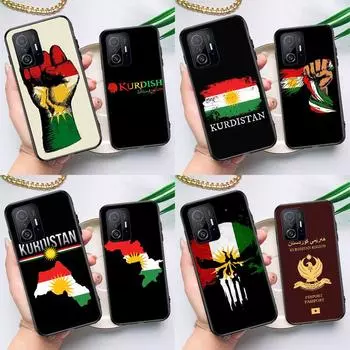 Чехол с флагом Курдистана для POCO F5 X5 X3 Pro X4 F4 GT F3 M5s C40 Чехол для Xiaomi 13 12 Lite 11T 12T Pro 12X POCO X4 GT