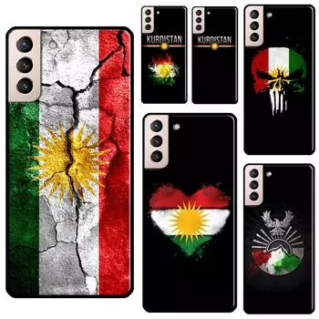 Чехол с флагом Курдистана для Samsung Galaxy S21 S20 FE Note 20 S22 Ultra Note 10 S8 S9 S10 Plus, чехол для телефона Galaxy S8