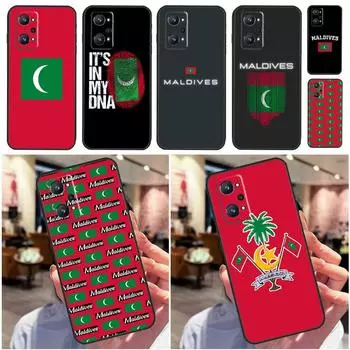 Чехол с флагом Мальдив для Realme GT Master GT Neo 2 3 3T C11 C15 C25 C21Y C30 C31 C35 8i 8 9 10 Pro Plus Realme C21
