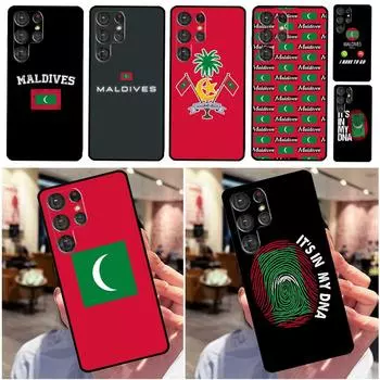 Чехол с флагом Мальдив для Samsung Galaxy S20 S21 FE S22 Plus Note 20 Ultra S8 S9 S10 Note 10 Plus TPU Cover Galaxy S20 Plus