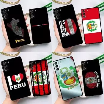 Чехол с флагом Перу для Samsung Galaxy S23 S21 S22 Ultra Plus Note 10 20 S8 S9 S10 Plus S20 FE Galaxy S8 Plus