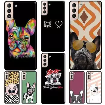 Чехол с французским бульдогом и милыми собаками для Samsung Galaxy S10 S9 Note 10 Plus Note 20 S10e S20 FE S22 S21 Ultra, чехол для телефона Galaxy S8
