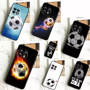 Чехол с футбольным мячом для OnePlus 12 12R 11 9 10 Pro 10R 9R 8T 10T Nord CE 2 3 Lite 2T N10 N20 N30 CE4 чехол OnePlus Nord CE2Lite