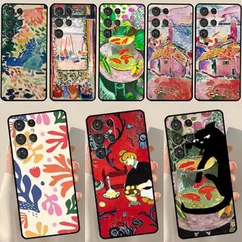Чехол с художественной росписью Анри Матисса для Samsung Galaxy S23 S21 S22 Ultra Plus S20 FE Note 20 Note 10 S8 S9 S10 Plus, чехол Note 10 Plus