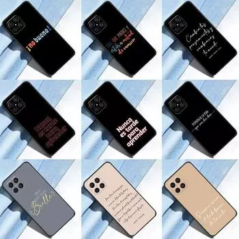 Чехол с испанскими цитатами для Huawei Nova 5T P20 P30 P40 Lite P50 Pro P Smart 2021 Honor X8 X7 X9 50, чехол Huawei P20