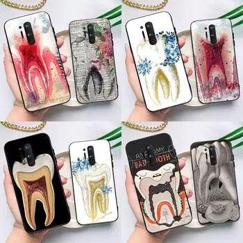 Чехол с изображением анатомии человеческого зуба для OnePlus Ace 11 9 10 Pro 9RT 10T 8T Чехол для OnePlus Nord CE 2 Lite 2T N10 N20 OnePlus Nord CE2Lite