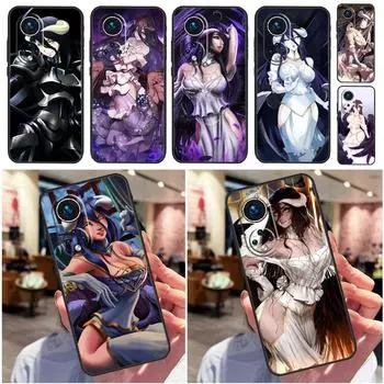 Чехол с изображением аниме «Альбедо Оверлорд» для Huawei P30 P50 Pro P40 P20 Lite P Smart 2019 Nova 5T Honor 70 50 80 X8 X9 Huawei P30 Lite