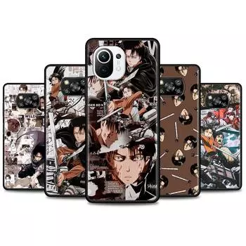 Чехол с изображением аниме «Атака Титанов» для Poco X3 M3 Pro Nfc F1, чехол для Mi Note 10 Lite Para для Mi Cc9 Pro Cc9e A3 A2, чехол For Mi Poco X3 Pro