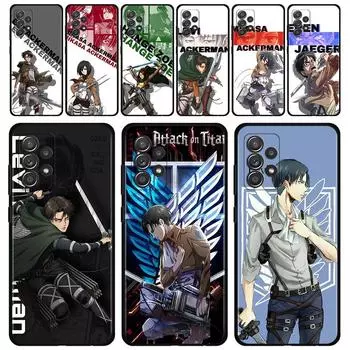 Чехол с изображением аниме «Атака Титанов» для Samsung Galaxy A12 A51 A71 A31 A13 A11 A01 A72 A52 A42 A32 A22 A52s A21s A02s A03 A02 For Samsung A71