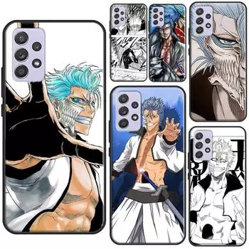 Чехол с изображением аниме «Гриммджоу Jaegerjaquez Bleach» для Samsung A51 A71 A50 A70 A41 A31 A11 A10 A52S A21S A12 A22 A32 A42 A52 A72 Samsung A10