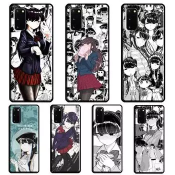 Чехол с изображением аниме «Komi Shouko Komi-san» для Samsung Galaxy S20 FE S21 Ultra Note 20 Note 9 10 S8 S9 S10 S22 Plus, чехол для телефона Galaxy S8