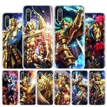 Чехол с изображением аниме Saint Seiya для Xiaomi Redmi Note 10 Pro Max 10S 9 9S 9T 8 8T 11T 11S 11 5G 11E 7 6 5 4X Coque Redmi Note 10S