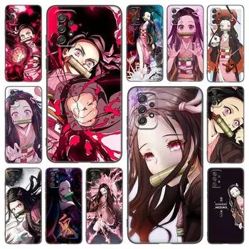 Чехол с изображением аниме «Убийца демонов Камадо Незуко» для Samsung A21 A30 A50 A52 S A13 A22 A32 A33 A53 A73 5G A11 A12 A31 A51 A70 A71 A72 Samsung A11